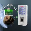 Pirštų atspaudų ir RFID kodų spyna QOLTEC 52447 su IP68 apsauga
