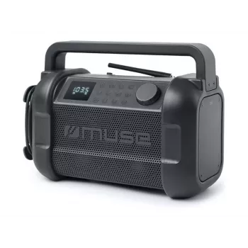 Nešiojamas vandeniui atsparus Bluetooth radijo garsiakalbis Muse M-928 FB su FM radiju ir įmontuotu garsiakalbiu