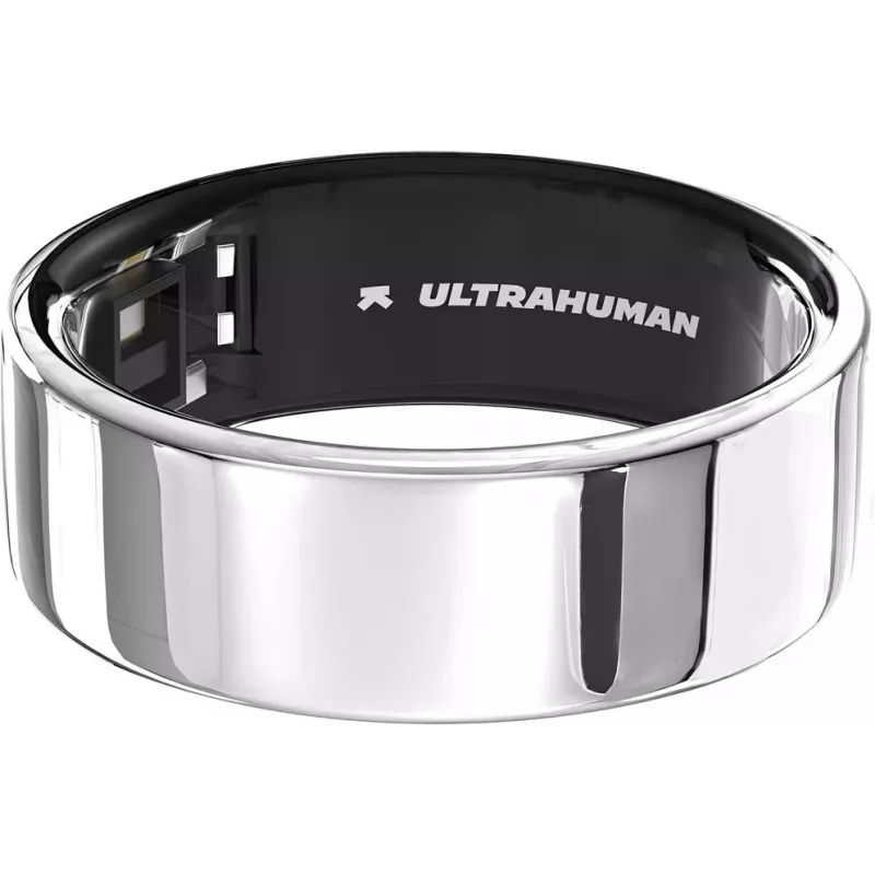 Ultrahuman Ring Air sidabrinis, 10 dydis