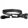 Konverterio laikiklis diskams icybox MCIO 8i 74 kontaktų SFF-TA-1016 į 2× OCuLink 42 kontaktų 4i MB302L-B