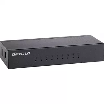 devolo Ethernet Switch 8 prievadų 8x Gigabit Ethernet