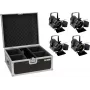 Prožektorius EUROLITE THA-20PC TRC 4x 20W – LED teatro prožektorius su 4×20W RGB arba baltais šviestuvais
