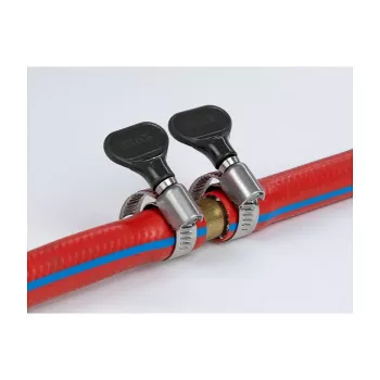 DeLOCK 19450 Drugelinis žarnos spaustuvas 16-25 mm 10 vnt. Juodas