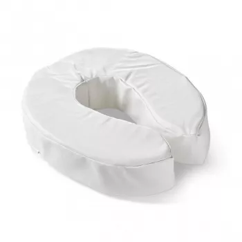 Minkštas paaukštintas tualeto sėdynės uždedamas antgalis, 5 cm