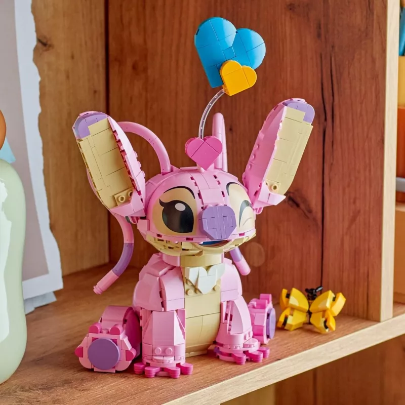 LEGO Disney kolekcinis mini modelis Andzia Angel 43257 – 784 detalės, 250 mm aukštis, nuo 9 metų