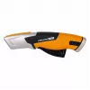 Fiskars 1062938 kanceliarinis peilis Juodas, Oranžinis Skustuvo tipo ašmenys