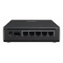 MikroTik hAP ax S maršrutizatorius – dviejų juostų 2,4/5 GHz, 1800 Mbit/s, 5x Ethernet (įsk. 2,5G), PoE, juodas