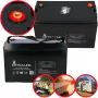 Extralink akumuliatorius AGM 12V 100Ah be priežiūros