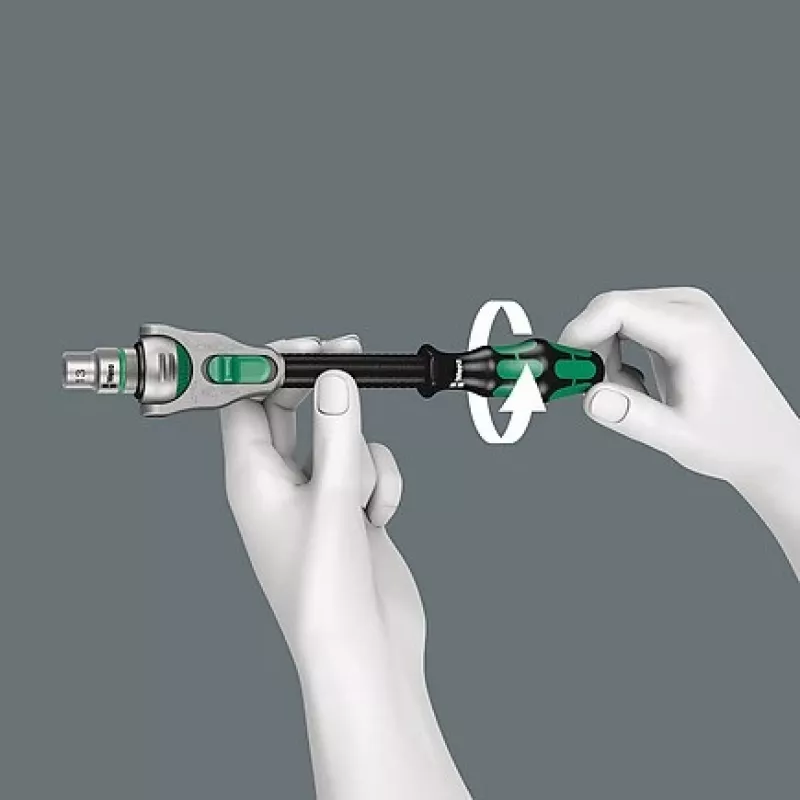 WERA Zyklop Speed-Knarrensatz 3/8 (05004175001) – greitojo sukimo reketinis rinkinys