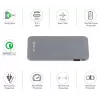 Nešiojamas Power Bank Tellur QC 3.0 Greitas Įkrovimas, 5000mAh