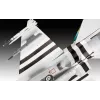 Plastikinis modelis REVELL F-16 Falcon 50-osioms metinėms, mastelis 1:32