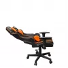 Žaidimų kėdė GEMBIRD GC-SCORPION-04X juoda-oranžinė, ergonomiškas dizainas, reguliuojamas aukštis, aukšta nugara