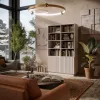Spintelė knygoms Cama Meble LIVERTI 100×420×1705 mm kaspinas