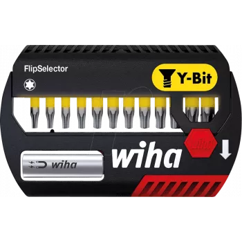 Y tipo antgalių rinkinys Wiha FlipSelector Y 13 vnt.