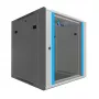 Sieninis tinklo spintos korpusas Extralink 12U 600x600 pilkas