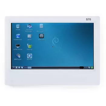 FriendlyELEC 17,80 cm (7 colių) varžinis liečiamasis LCD ekranas S70 (Friendly_S70_LCD)