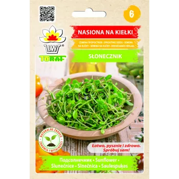 Juodosios saulėgrąžų sėklos PNOS daiginimui, 20g pakuotė
