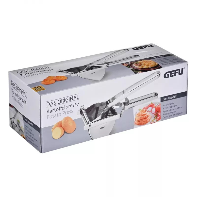 Bulvių spaudytuvas GEFU ORIGINAL 13300, nerūdijantis plienas, rankinis presas