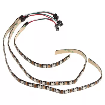 LED juostelių rinkinys Lamptron FlexLight Multi – programuojamos RGB LED juostelės su infraraudonųjų spindulių nuotolinio valdymo pulteliu