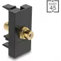 DELOCK Cinch (RCA) mova adapteris, moteriška-moteriška, auksuotas – modelis 90956
