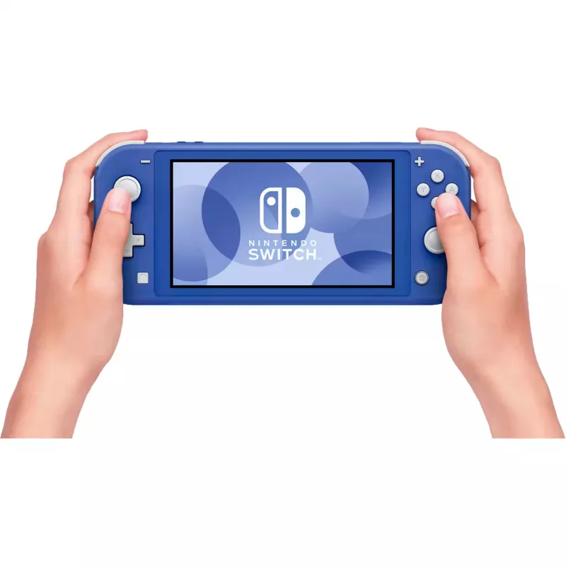 Nintendo Switch Lite (be maitinimo šaltinio), žaidimų konsolė mėlyna