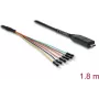 USB kabelis DELOCK 63983 – vienetinis, standartinis USB ryšys