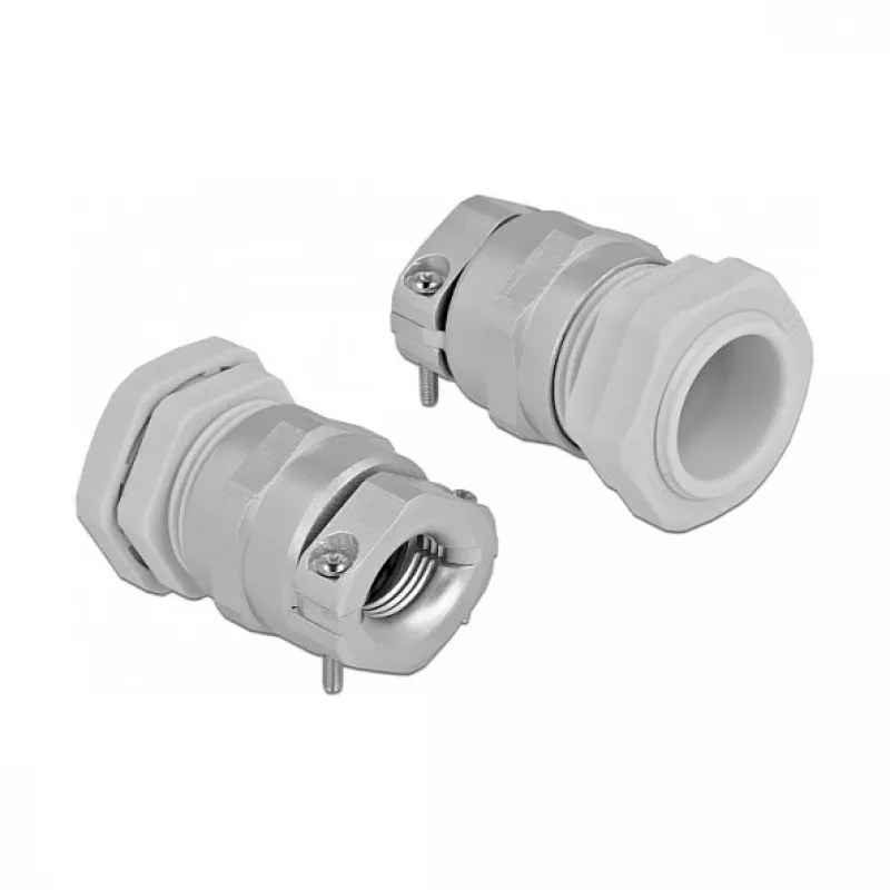 Kabelio įvadas DeLOCK 60360 Pilka Metalas Plastikas 1 vnt.