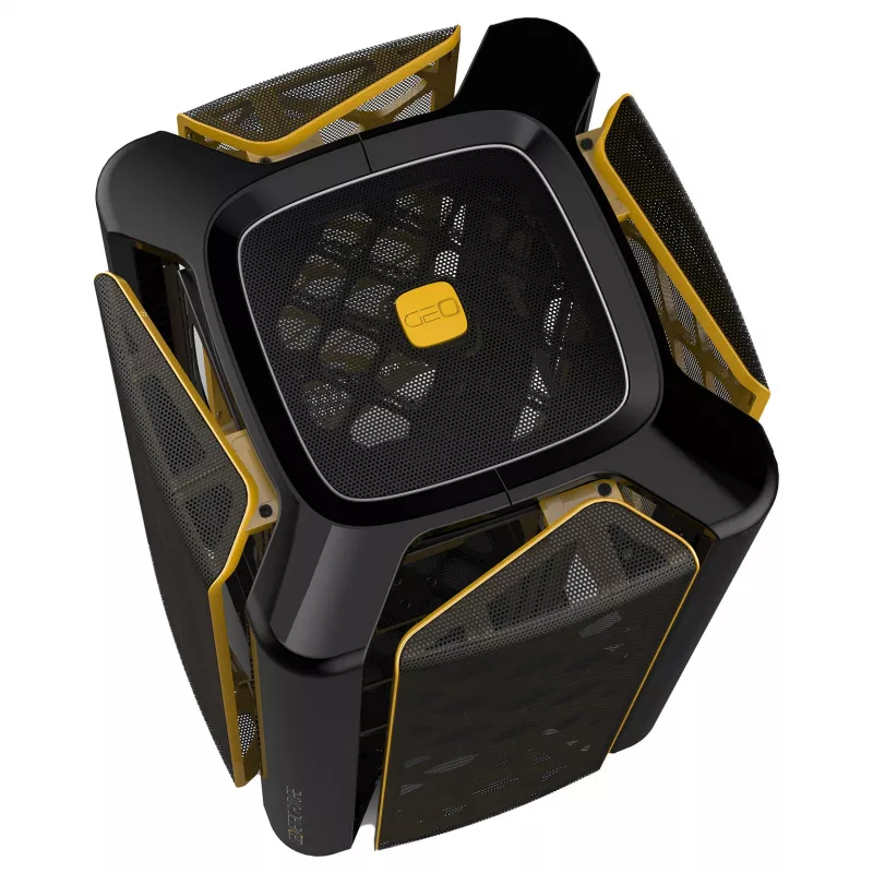 Kompiuterio korpusas Geometric Future M2 THE ARK Mini-ITX juodas