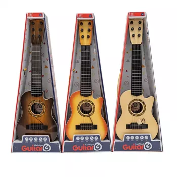 Plastikinė gitarėlė Ascato 109619, 6 stygų, lengva
