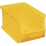 Dėžutė smulkioms detalėms allit 456210, 150×125×235 mm, geltona, plastikinė
