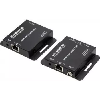 SpeaKa Professional SP-HDE-200 HDMI® HDMI prailgintuvas per tinklo kabelį RJ45 70 m (SP-9424396)