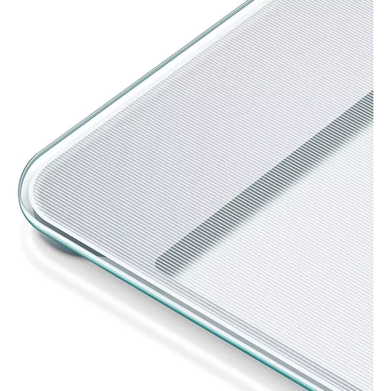 Beurer BG 13 Square Grey, Transparent – elektroninės asmeninės svarstyklės