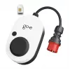 go-e Gemini flex 2.0 Black White sieninis įkroviklis 11000W Type 2