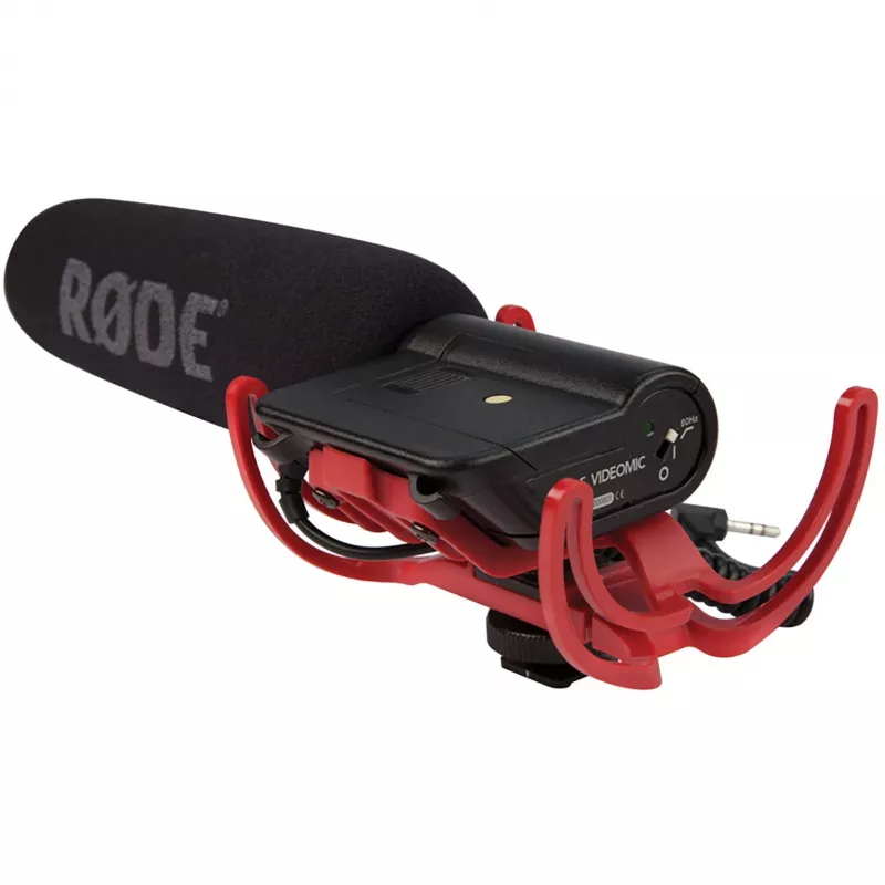 RØDE VideoMic Rycote Black – profesionalus skaitmeninis mikrofonas kameroms