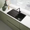 Virtuvės maišytuvas ištraukiamas Franke Lina Black
