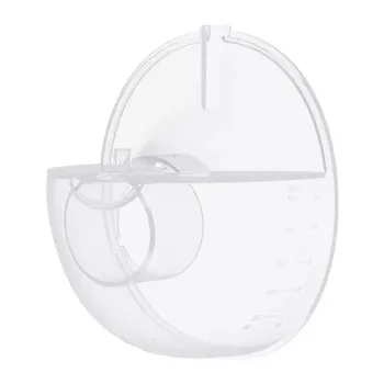 Pieno indelis Momcozy Container Cup M5 motinos pieno laikymui, suderinamas su Momcozy M5 siurbliu