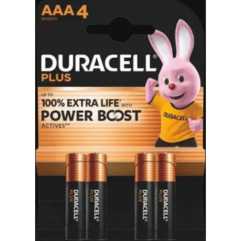 Duracell Plus vienkartinė AAA šarminė baterija
