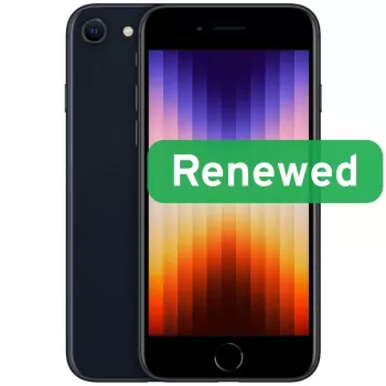Apple iPhone SE (2022) 128GB Midnight – atnaujintas (C klasė)