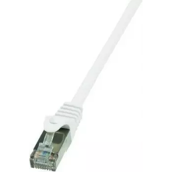 Tinklo kabelis LogiLink 10 m RJ-45 Cat6 baltas F/UTP