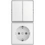 BUSCH JAEGER Kombinuotas jungiklis 2601/5/20 EAPBJ-524 (2TKA00005538)