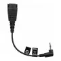 Poly 85Q30AA laidas 2,5 mm į QD 0,45 m
