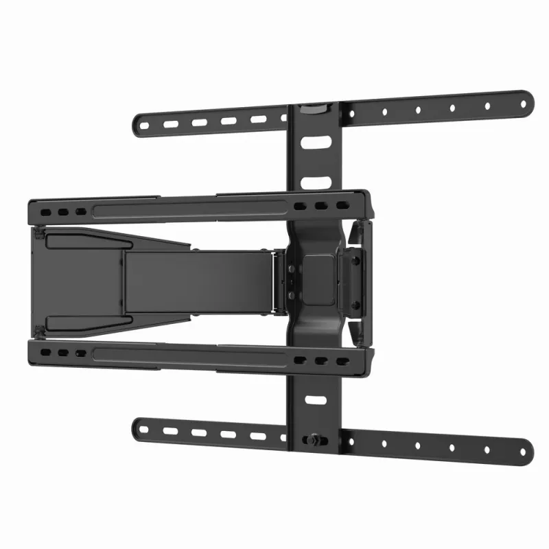 Pilnai reguliuojamas TV laikiklis GEMBIRD WM-90ST-02 43–90 colių ekranams, ištraukiamas, VESA 100x200–600x400, 50 kg