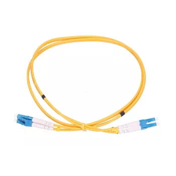 Extralink LC/UPC-LC/UPC vienmodis dupleksinis pataikinis laidas 1 m, G.652D, PVC, 3 mm