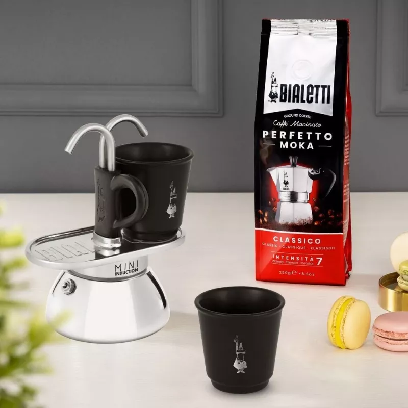 Moka puodas Bialetti 0007310 sidabrinis aliuminis plienas