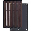 Kompaktinis korpusas Lian Li A3-mATX Wood Edition – riešutmedžio priekinis skydelis, juodas
