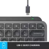 Logitech MX Keys Mini - klaviatūra - su apšvietimu - Bluetooth - QWERTZ - Šveicariška - grafito spalvos (920-010485)