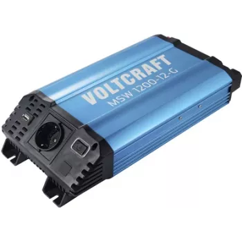 VOLTCRAFT keitiklis MSW 1200-12-G 1200 W 12 V/DC - 230 V/AC (VC-13984555)