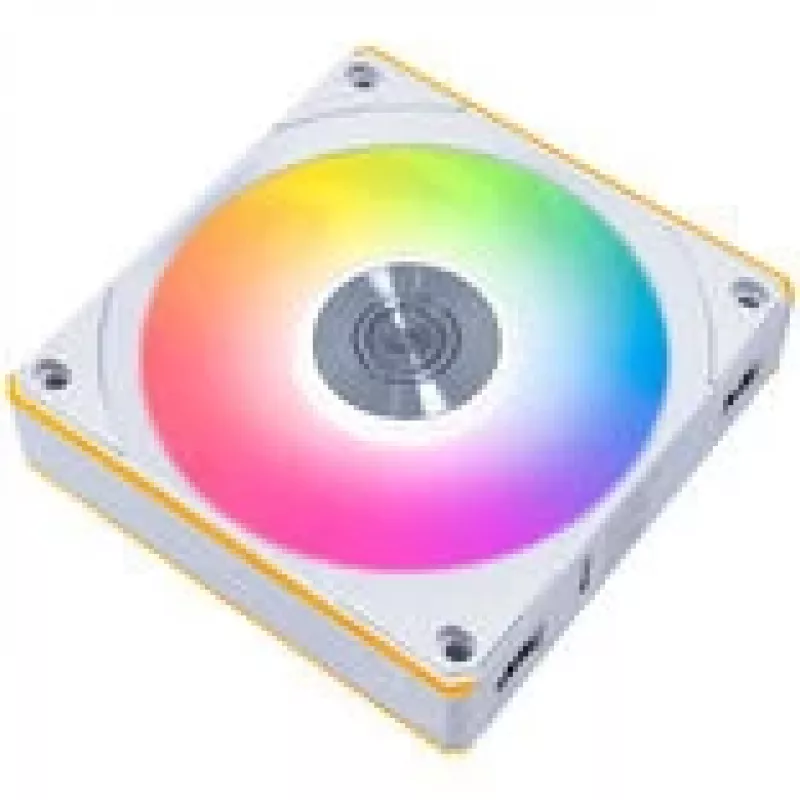 Lian Li UNI FAN 12CL1W3W baltas 120 mm belaidis korpuso ventiliatorius – modulinis, suderinamas su PWM valdikliu