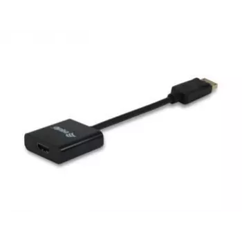 Equip DisplayPort į HDMI adapteris, 0,2 m, DisplayPort, HDMI, Kištukas, Lizdas, 1920 x 1080 pikseliai