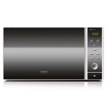Mikrobangų krosnelė Caso MCG 25 – 900 W, 25 L, 10 galingumo lygių, balta/juoda